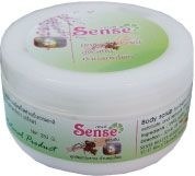 Скраб солевой для тела с экстрактом жемчуга Sense, 250 мл