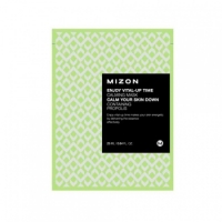 Маска листовая для лица успокаивающая ENJOY VITAL-UP TIME CALMING MASK, 25 мл.