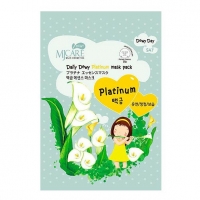 Маска тканевая с платиной Platinum Mask Pack "MIJIN", 25 гр