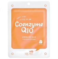 Маска тканевая с коэнзимом MJ on Coenzyme Q10 Mask Pack "MIJIN", 22 гр