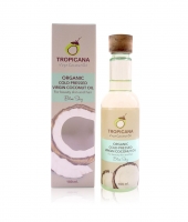 Массажное кокосовое масло ORGANIC "BlueSky" TROPICANA, 100 мл. (Пачули)