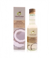 Массажное кокосовое масло ORGANIC "GoldenWind" (Роза и ландыш) TROPICANA, 100 мл.