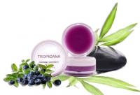 Бальзам для губ c кокосовым маслом Веселая черника TROPICANA, 10 гр.