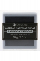 Натуральное мыло "Бамбуковые угольки" Bath&Bloom, 80 гр