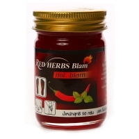 Красный тайский бальзам "Формула ЧИЛИ" RED HERB, 50 гр.
