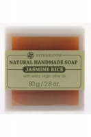 Натуральное мыло "Жасминовый рис" Bath&Bloom, 80 гр