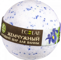 Бурлящий шар для ванны "Ирис и Пассифлора" ECOLAB, 220гр.