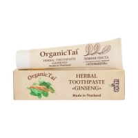 Зубная паста с натуральными травами «ЖЕНЬШЕНЬ» Organic Tai, 100 г
