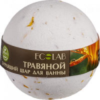 Бурлящий шар для ванны "Примула и Зеленый чай" ECOLAB, 220гр.