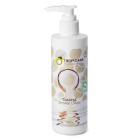 Восстанавливающий кокосовый крем-ГЕЛЬ ДЛЯ ДУША Tropicana "Sweet Coconut" (без парабенов), 240 мл.