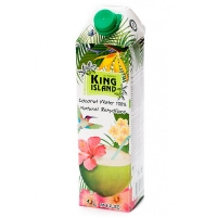 [1000 мл] 100% Кокосовая вода (Coconut water) без сахара "King Island"