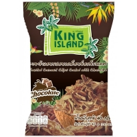 Кокосовые чипсы с шоколадом KING ISLAND, 40 гр.