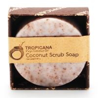 Кокосовое мыло-скраб Tropicana, 85 гр.