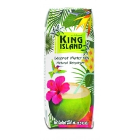 [250 мл] 100% Кокосовая вода (Coconut water) без сахара "King Island"
