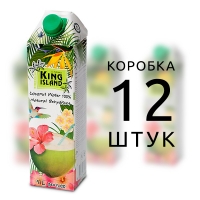 Набор "Кокосовая вода 1000 мл. x 12 шт" (домой/в офис/на дачу)