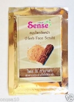 Скраб для лица с имбирем и танакой Sense, 50 гр